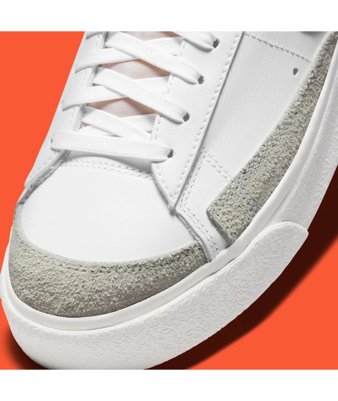 NIKE Белые кожаные кеды, фото 7
