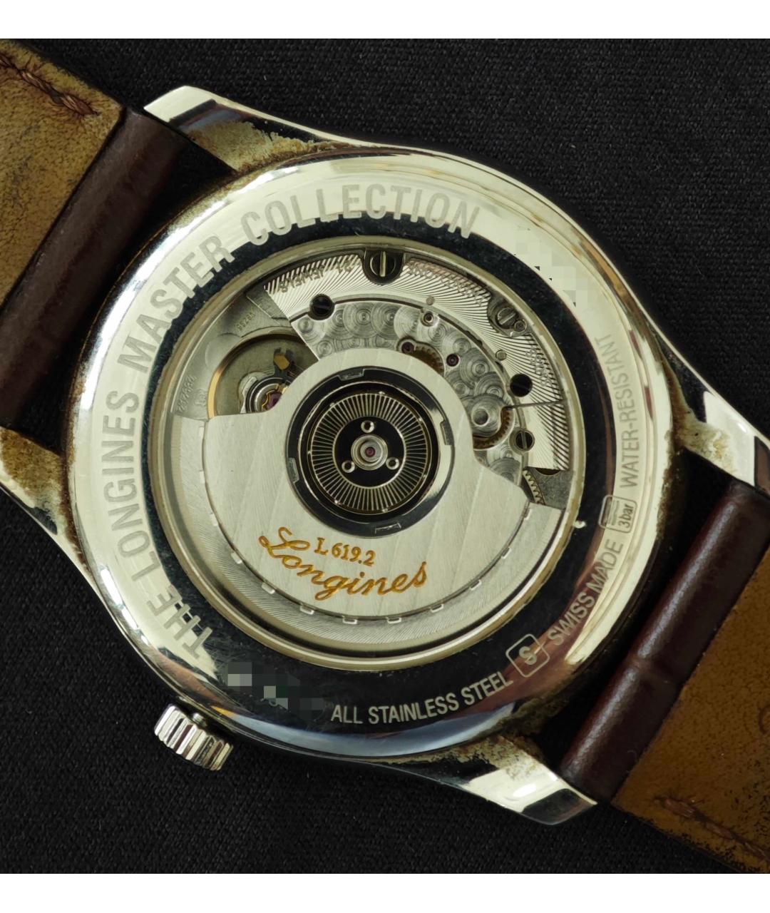 LONGINES Серебряные металлические часы, фото 5