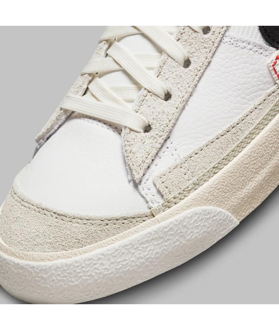 NIKE Белые кожаные высокие кроссовки / кеды, фото 7