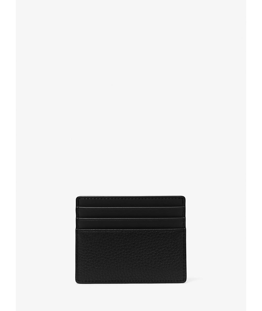 MICHAEL KORS Черный кардхолдер из искусственной кожи, фото 2