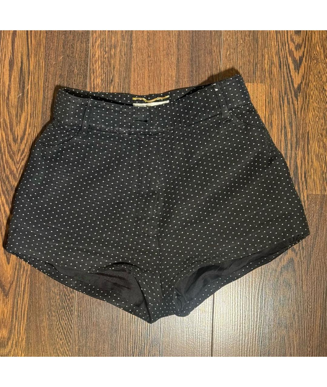 SAINT LAURENT Черные шорты, фото 5