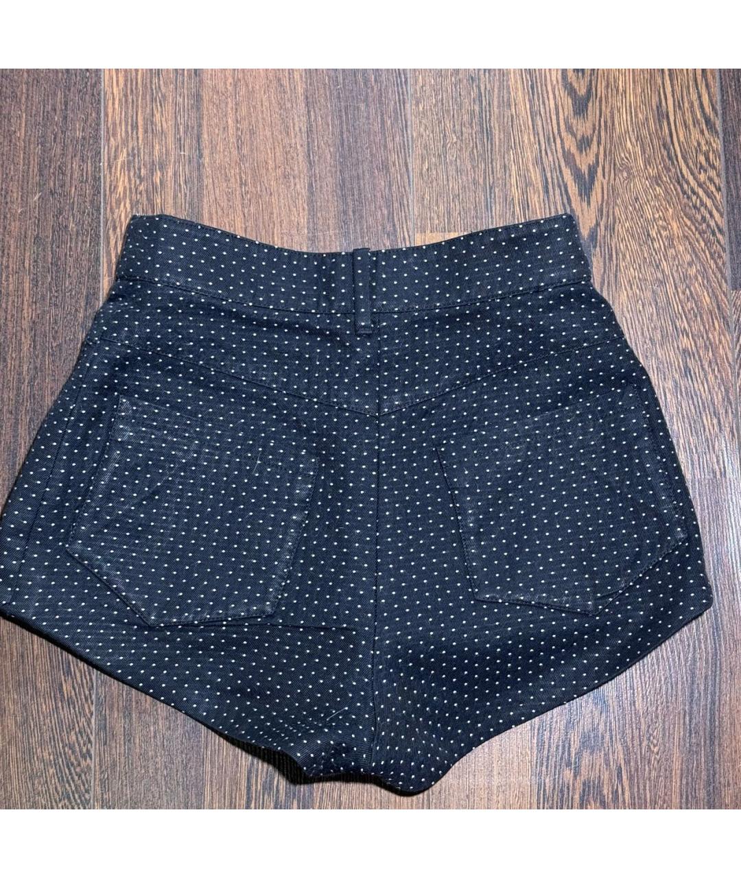 SAINT LAURENT Черные шорты, фото 2
