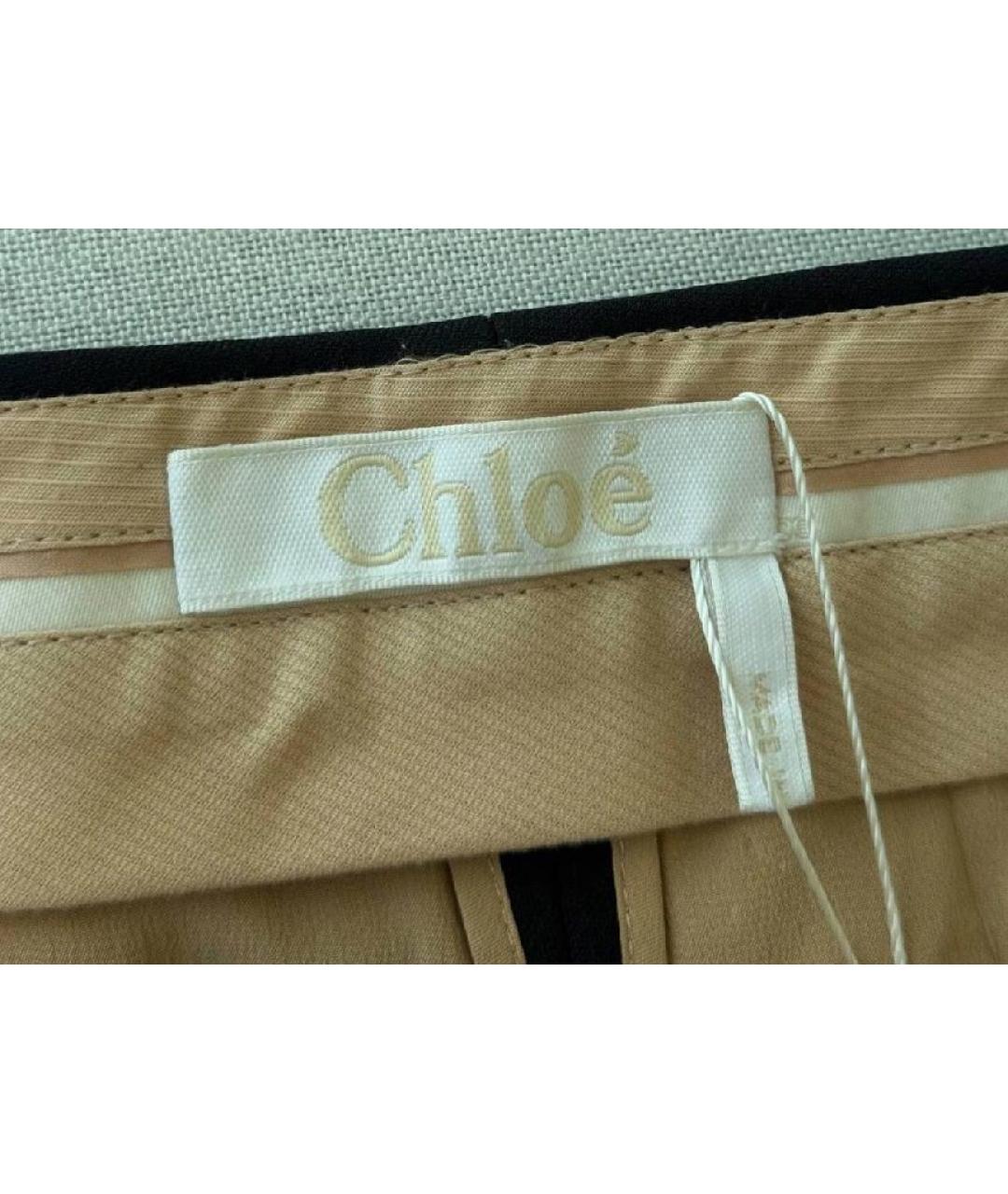 CHLOE Черные брюки широкие, фото 3