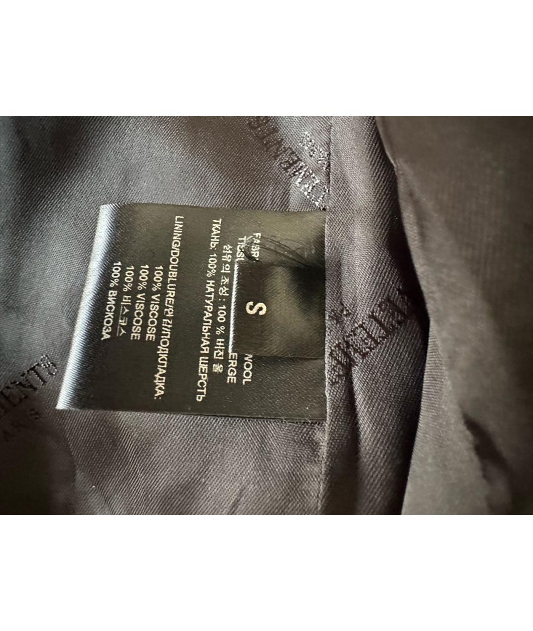 VETEMENTS Черный вискозный жилет, фото 3