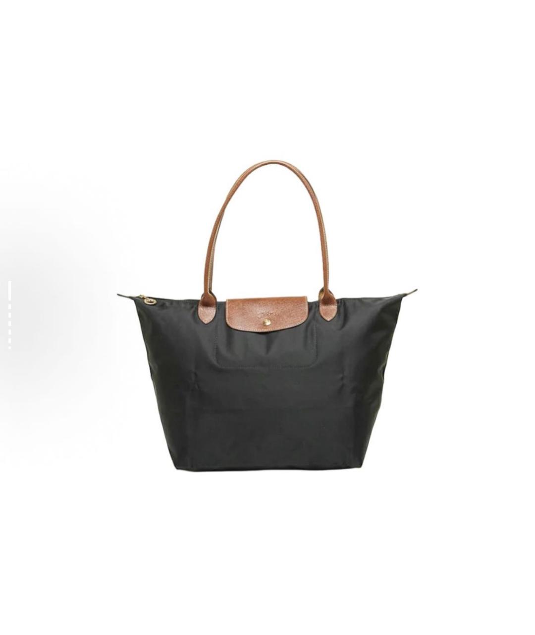 LONGCHAMP Черная дорожная/спортивная сумка, фото 1