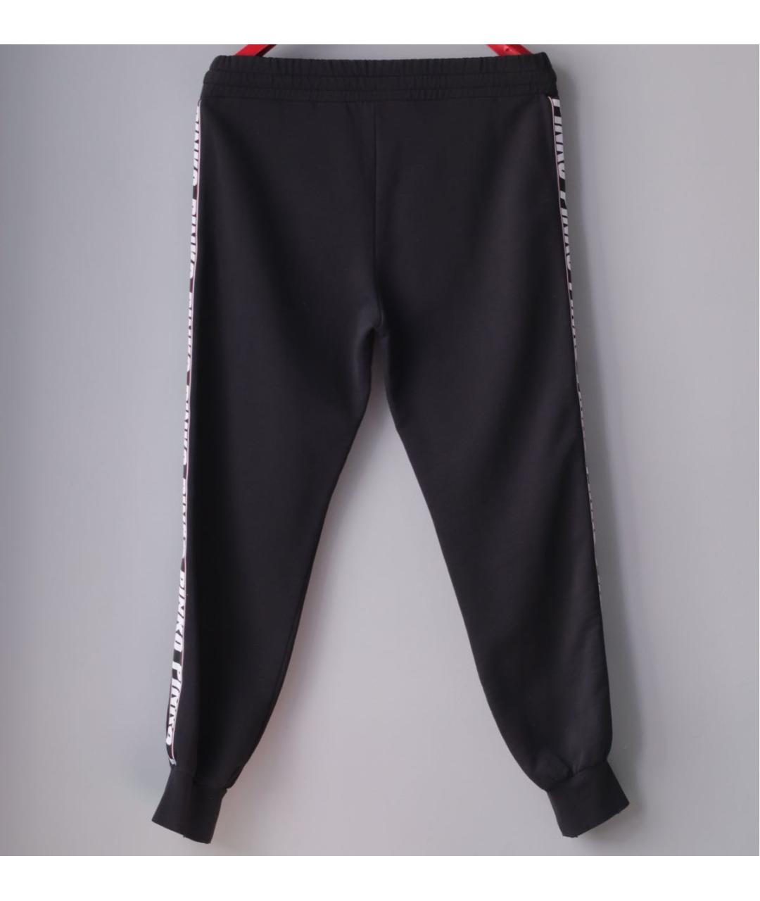 PINKO Черные хлопковые спортивные брюки и шорты, фото 2