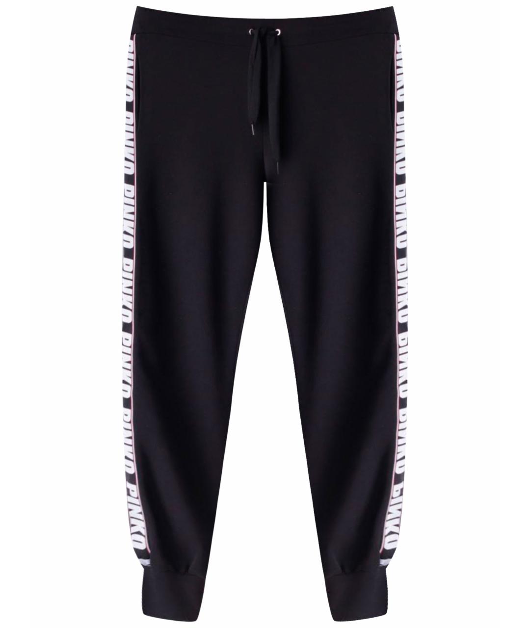 PINKO Черные хлопковые спортивные брюки и шорты, фото 1