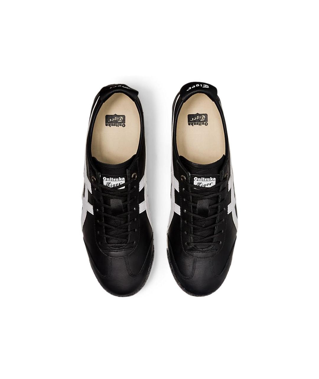 ONITSUKA TIGER Черные кожаные кроссовки, фото 3