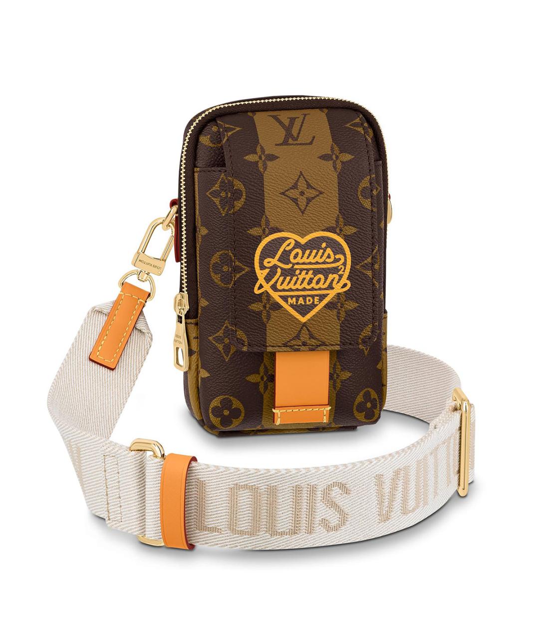LOUIS VUITTON Коричневая сумка на плечо, фото 6