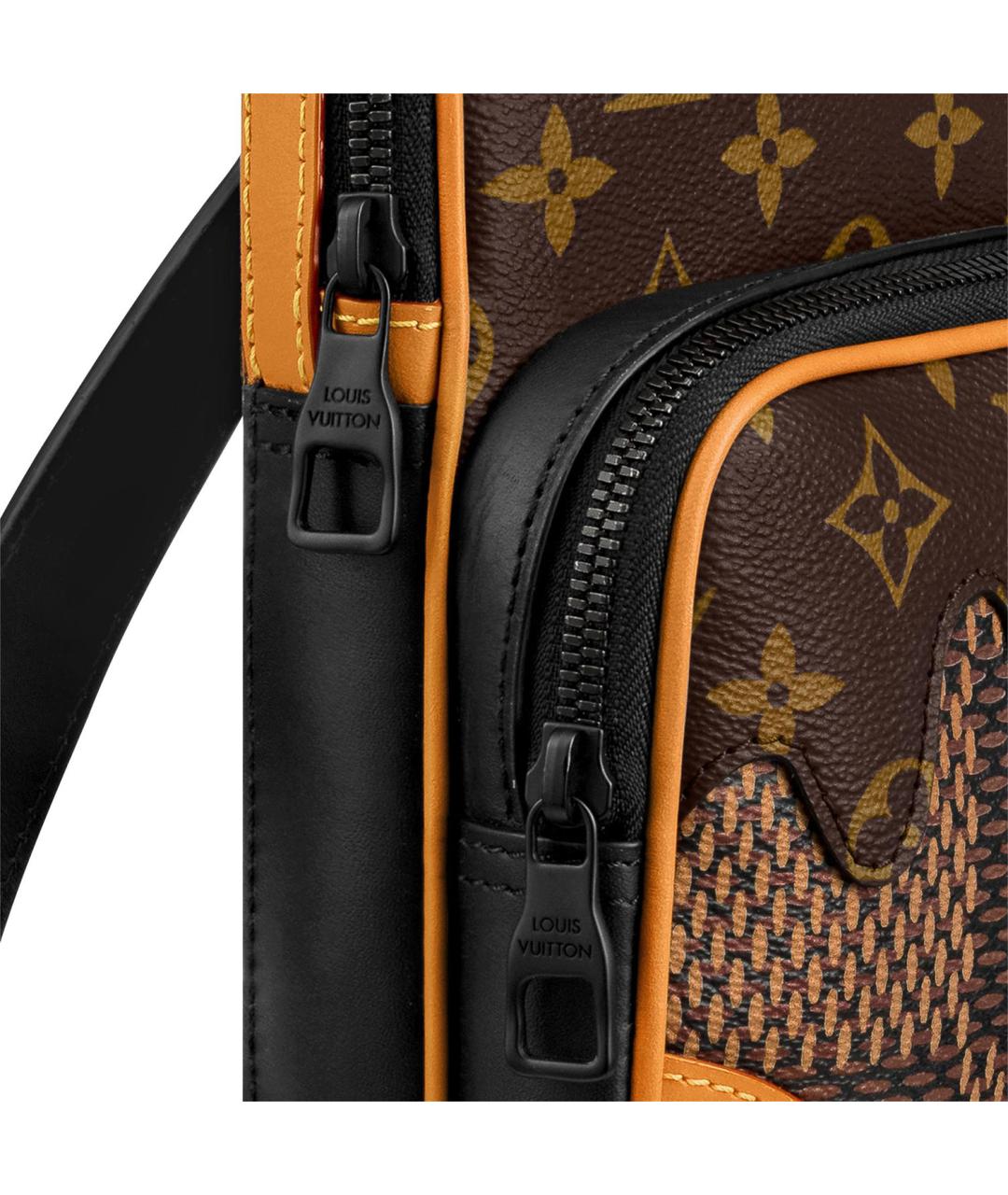 LOUIS VUITTON Коричневая сумка на плечо, фото 4