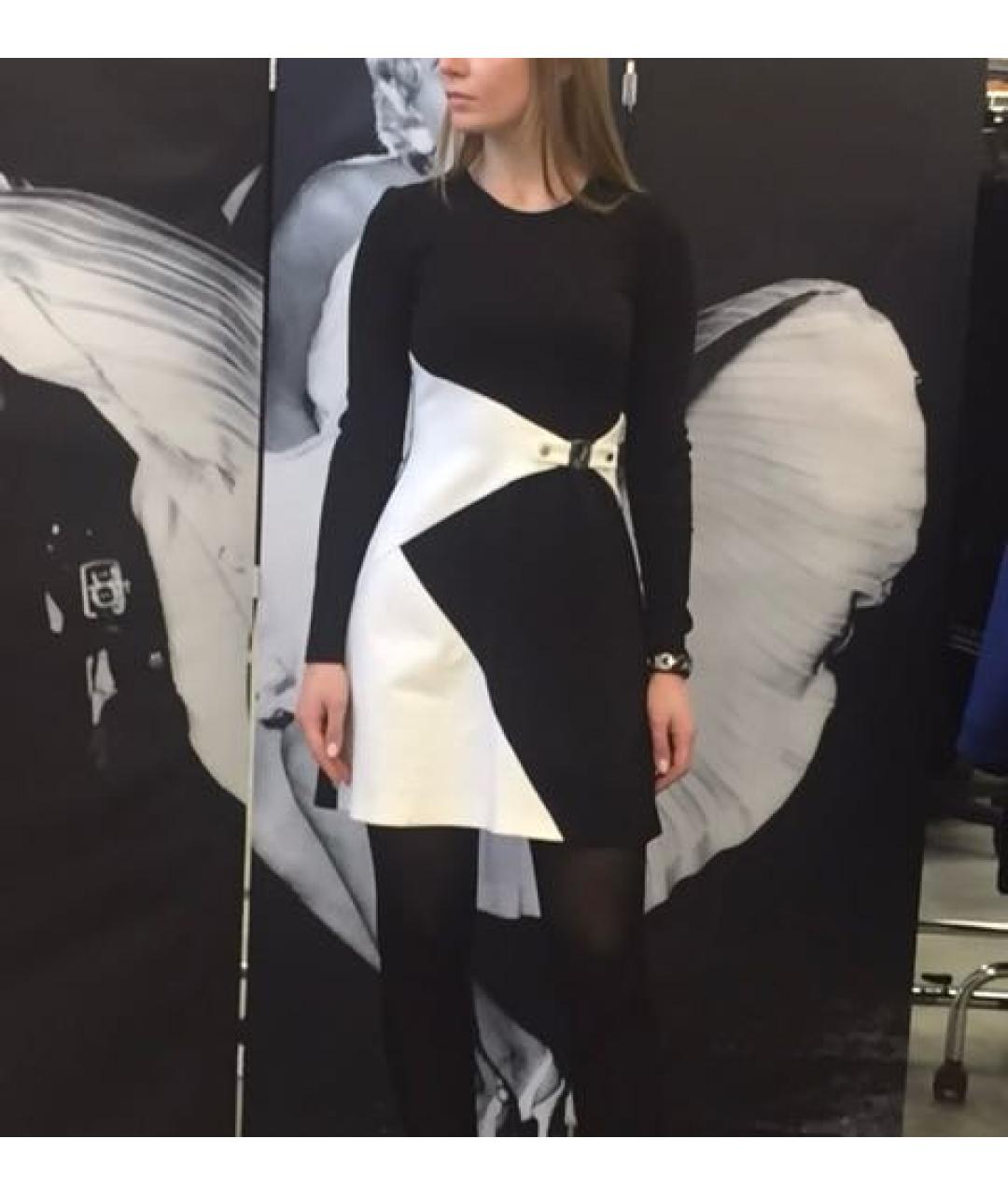 VERSACE JEANS COUTURE Мульти вискозное платье, фото 6