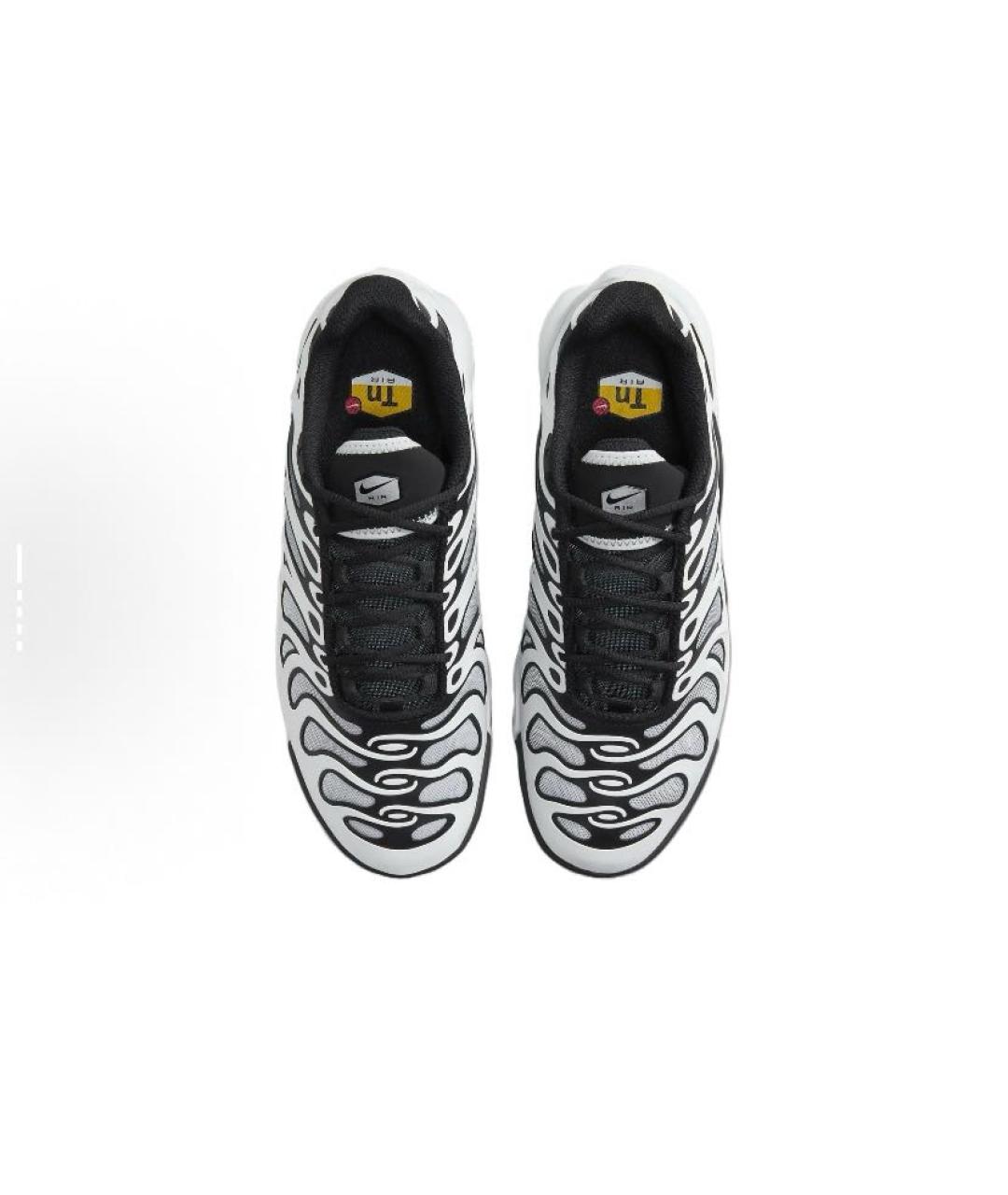 NIKE Белые текстильные низкие кроссовки / кеды, фото 4