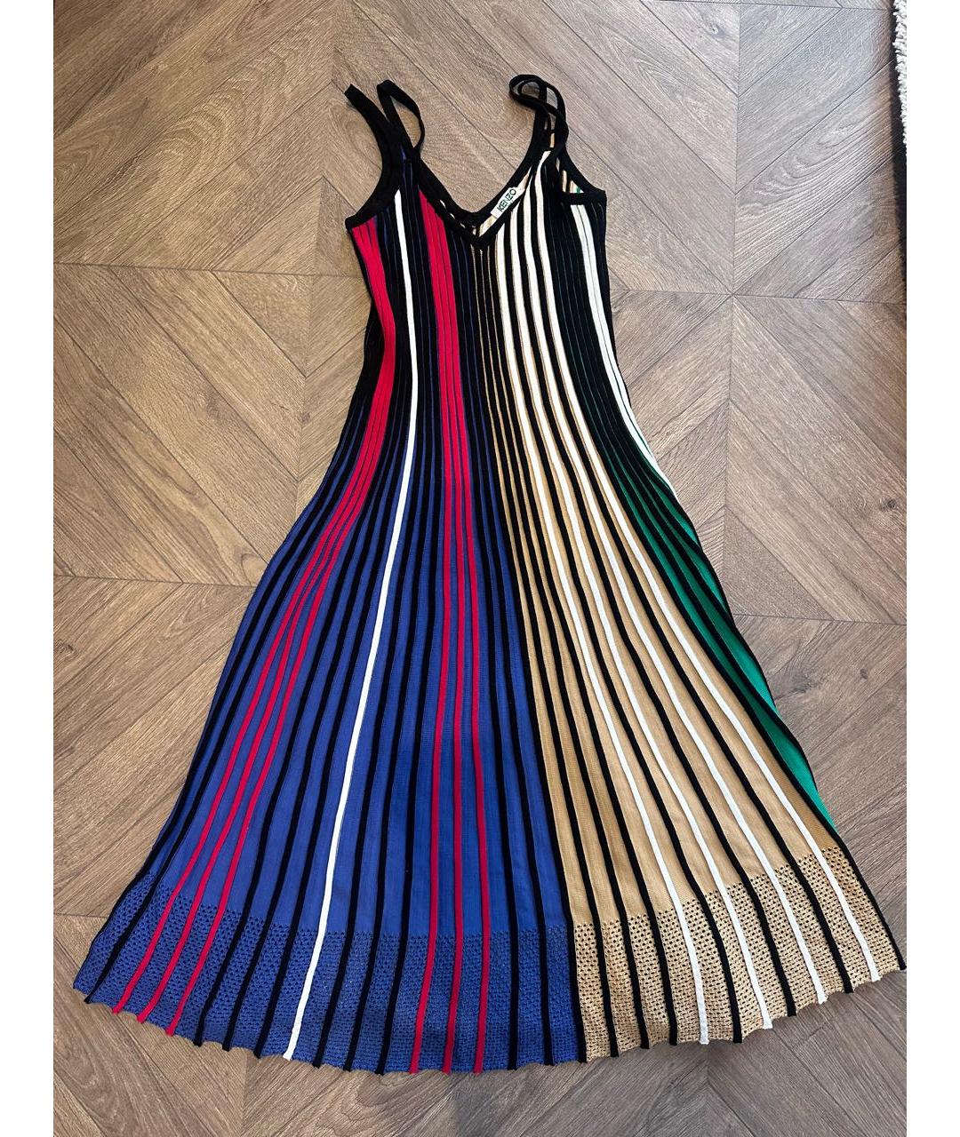 KENZO Мульти повседневное платье, фото 5