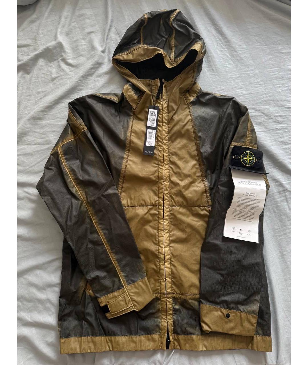 STONE ISLAND Хаки куртка, фото 3