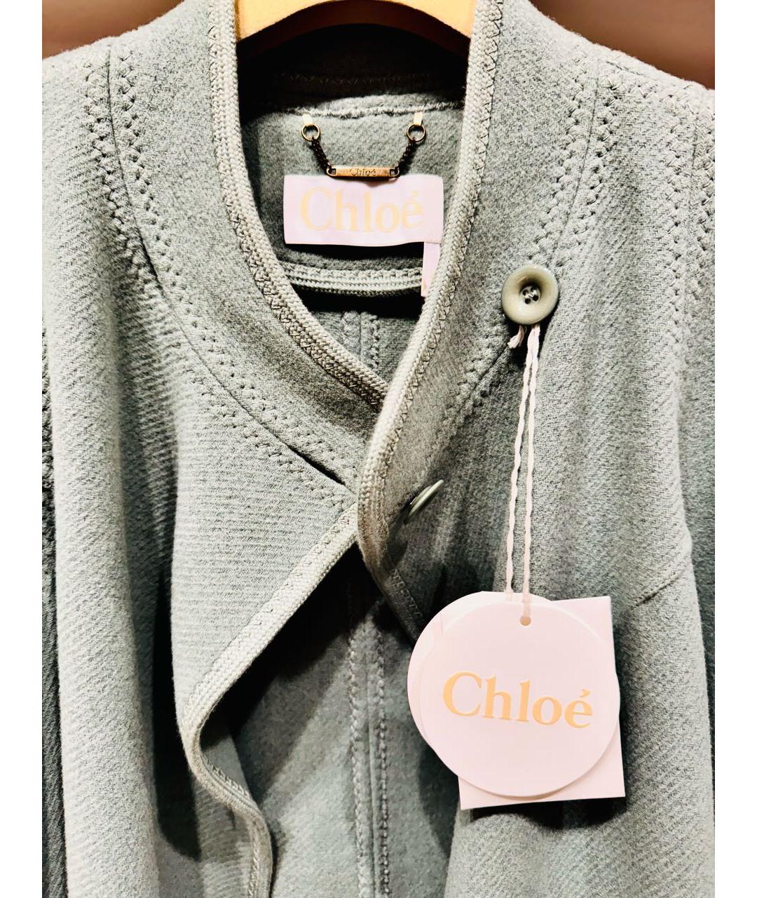 CHLOE Шерстяное пальто, фото 6