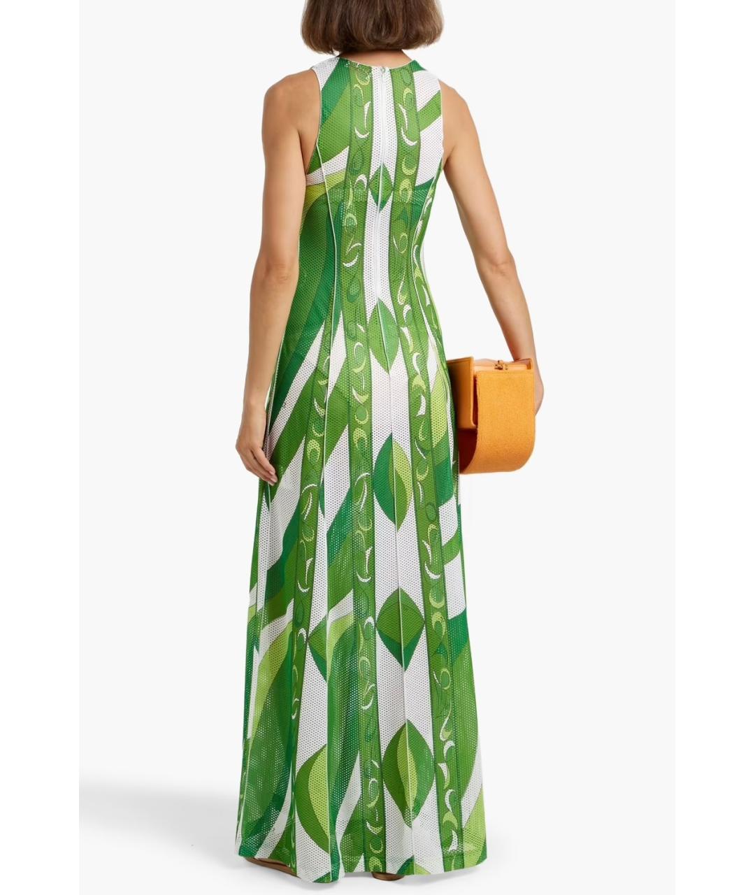 EMILIO PUCCI Зеленые коктейльное платье, фото 3