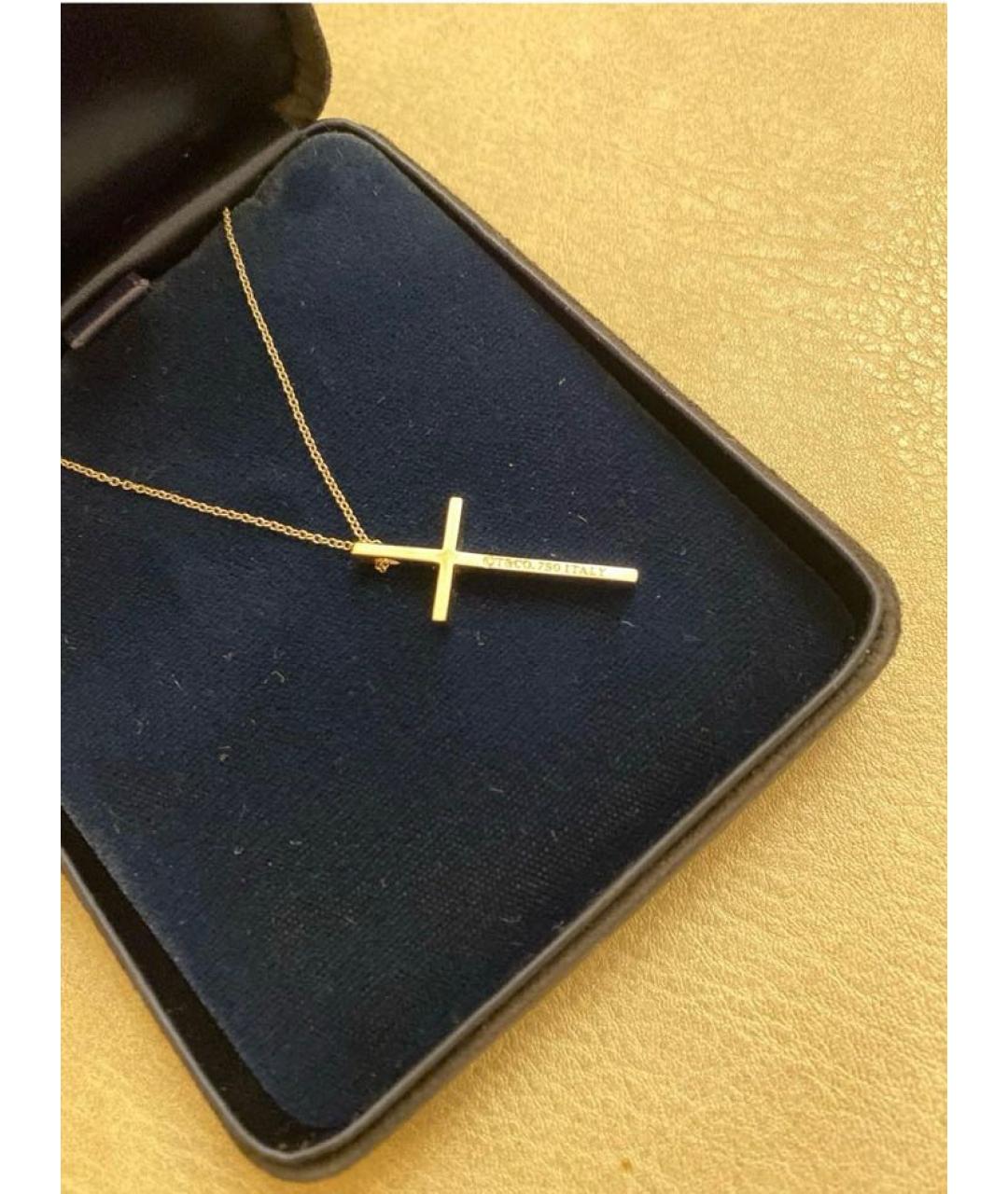 TIFFANY&CO Белая подвеска из белого золота, фото 4