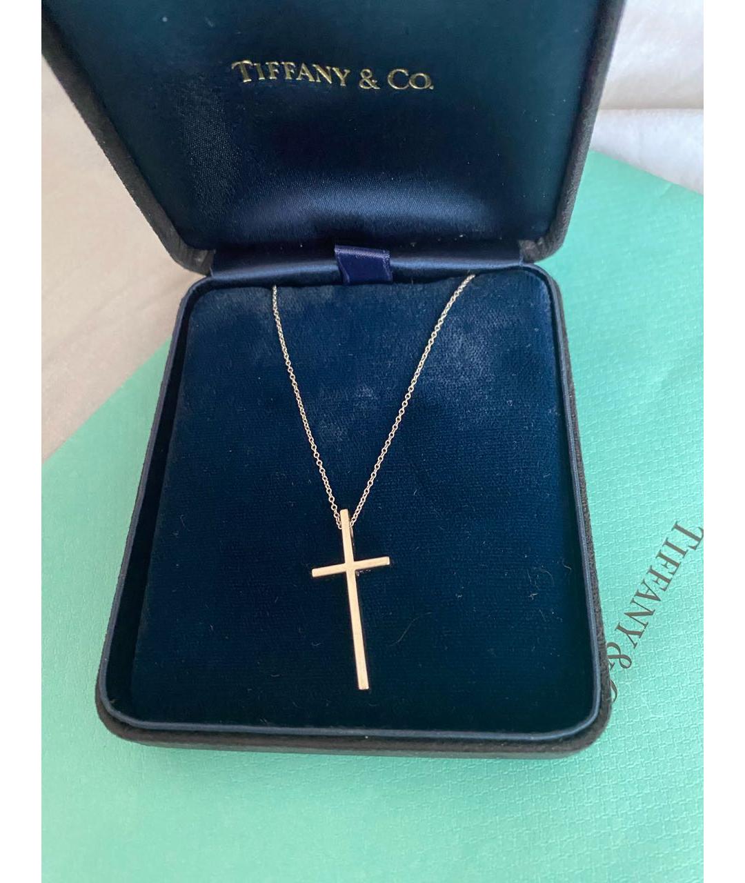 TIFFANY&CO Белая подвеска из белого золота, фото 6