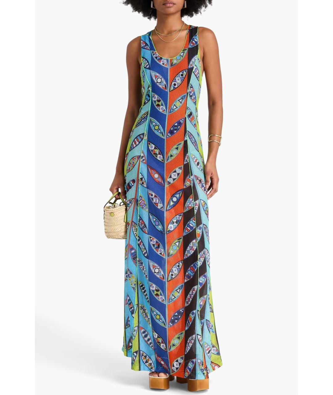 EMILIO PUCCI Мульти коктейльное платье, фото 2
