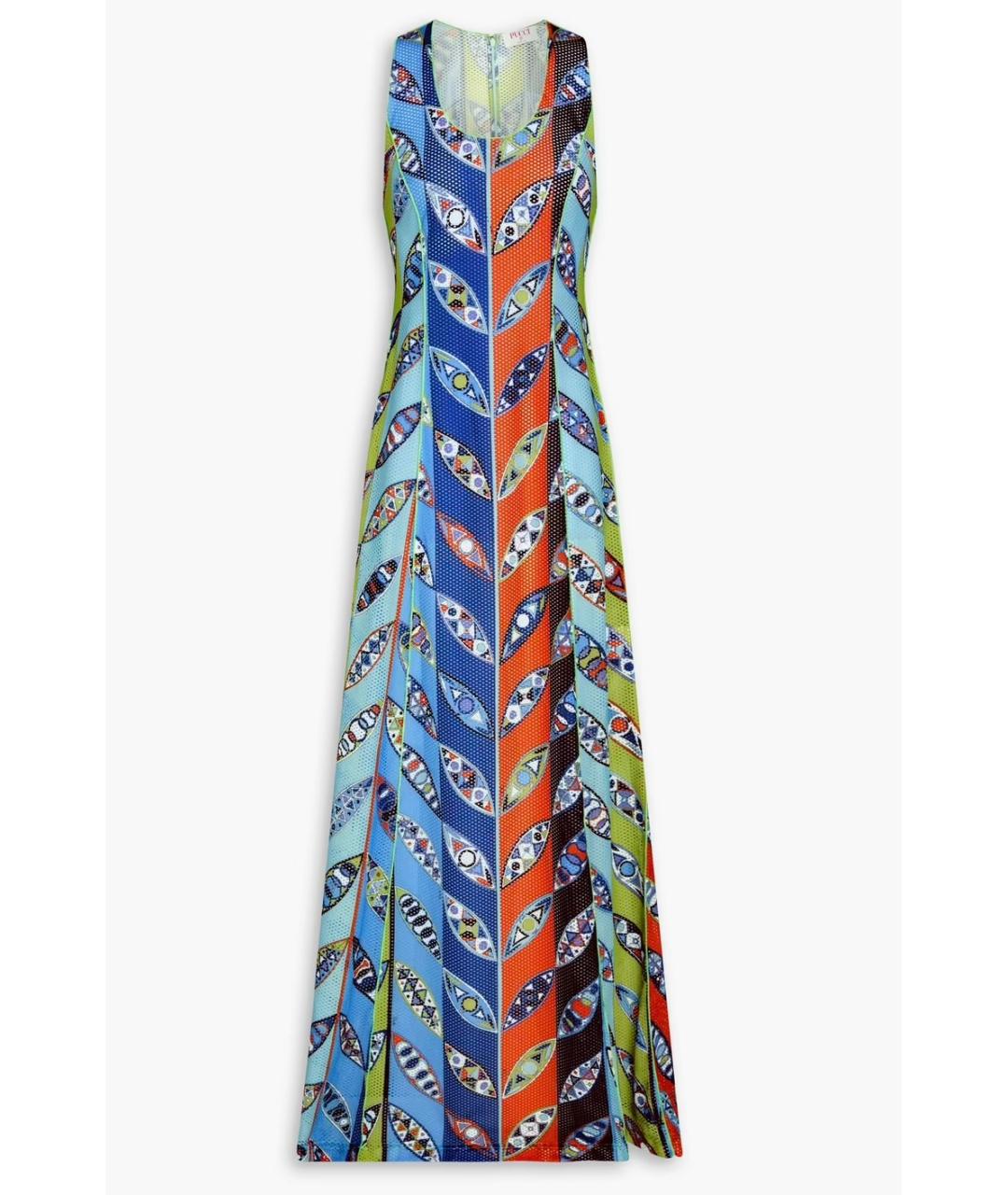 EMILIO PUCCI Мульти коктейльное платье, фото 5