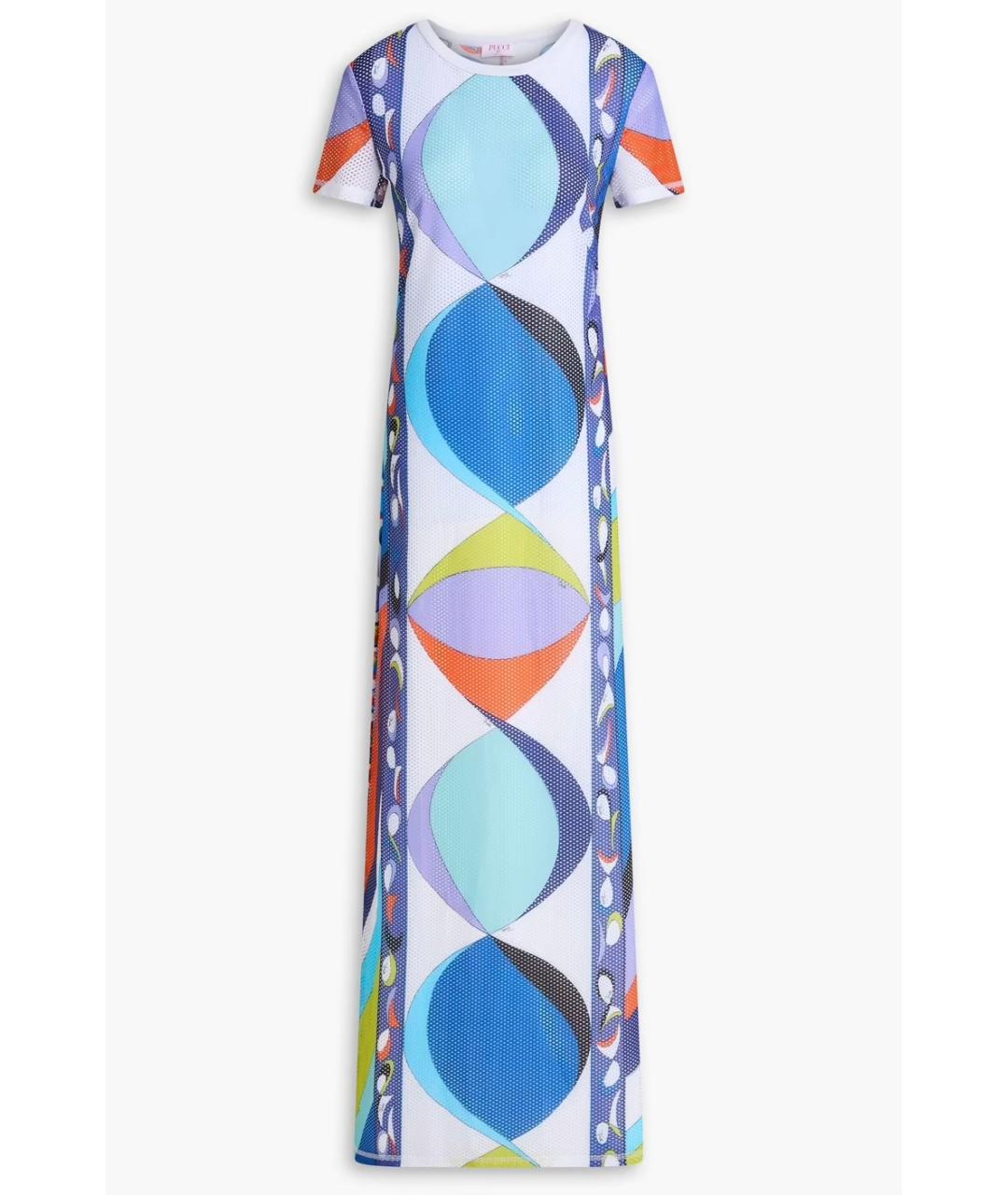 EMILIO PUCCI Мульти коктейльное платье, фото 6