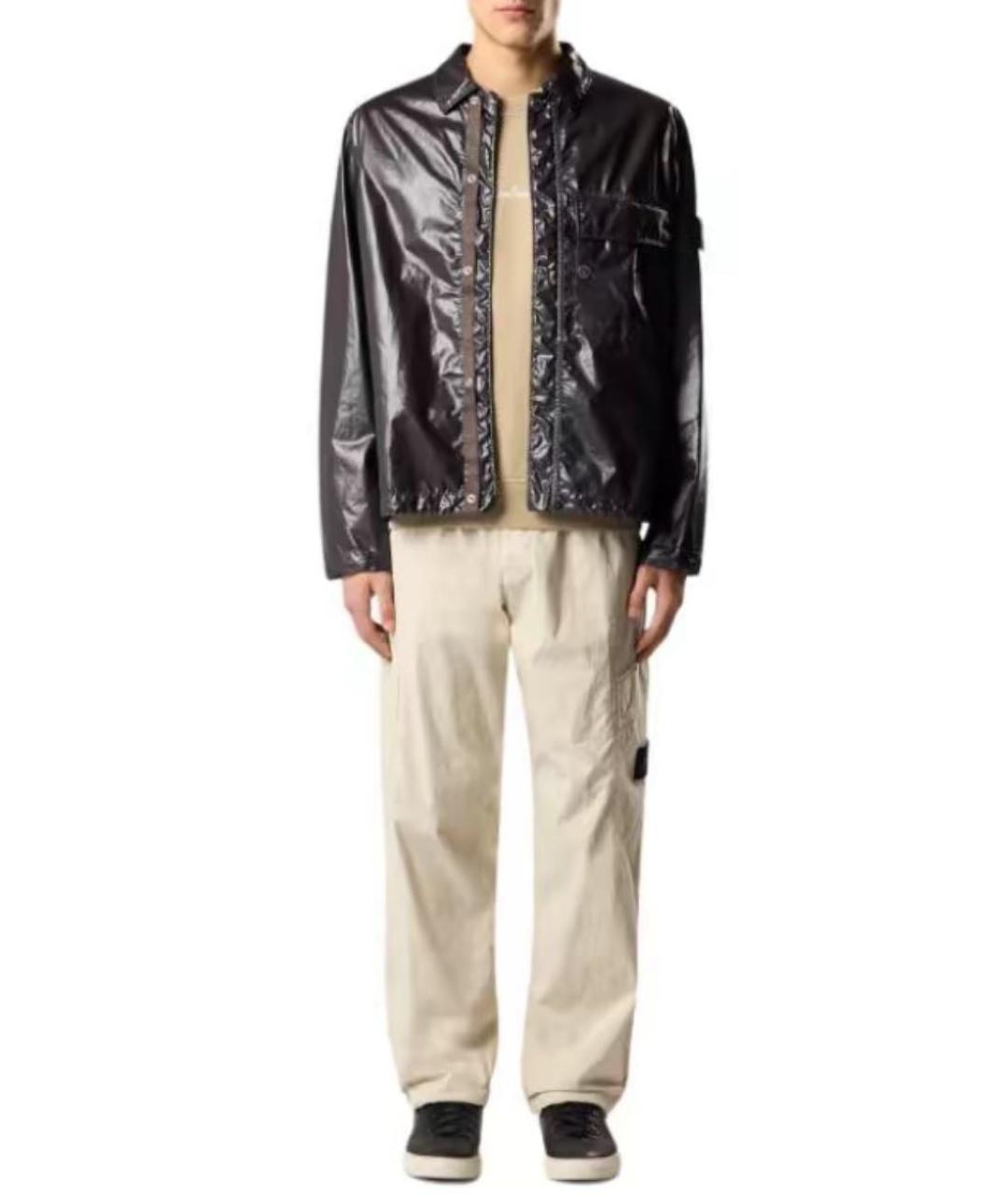 STONE ISLAND Бордовая куртка, фото 3