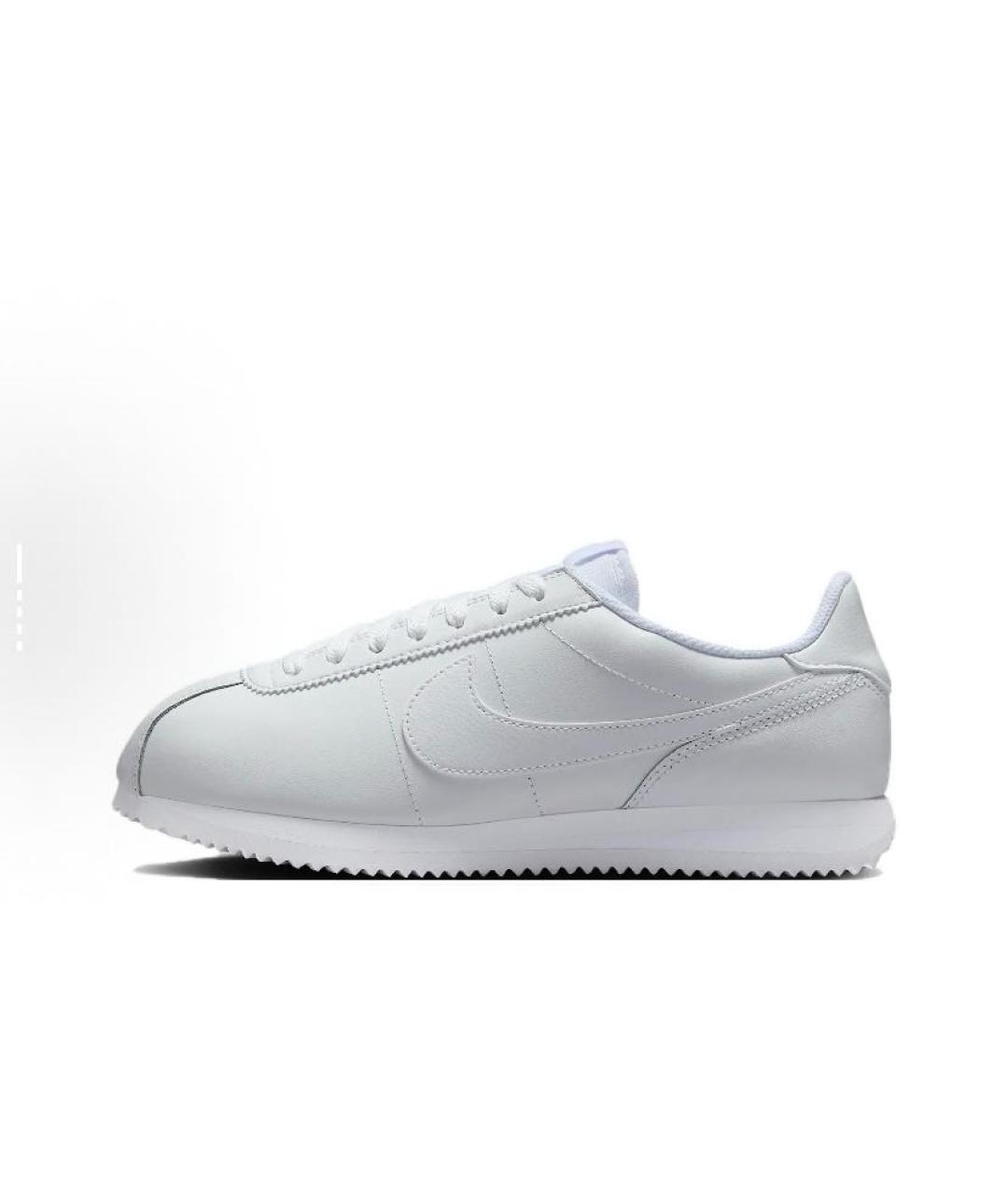 NIKE Белые кожаные низкие кроссовки / кеды, фото 7