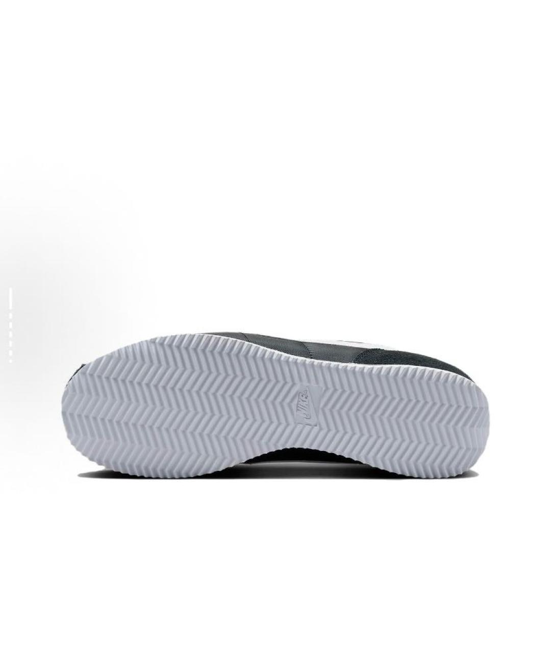 NIKE Черные текстильные низкие кроссовки / кеды, фото 6