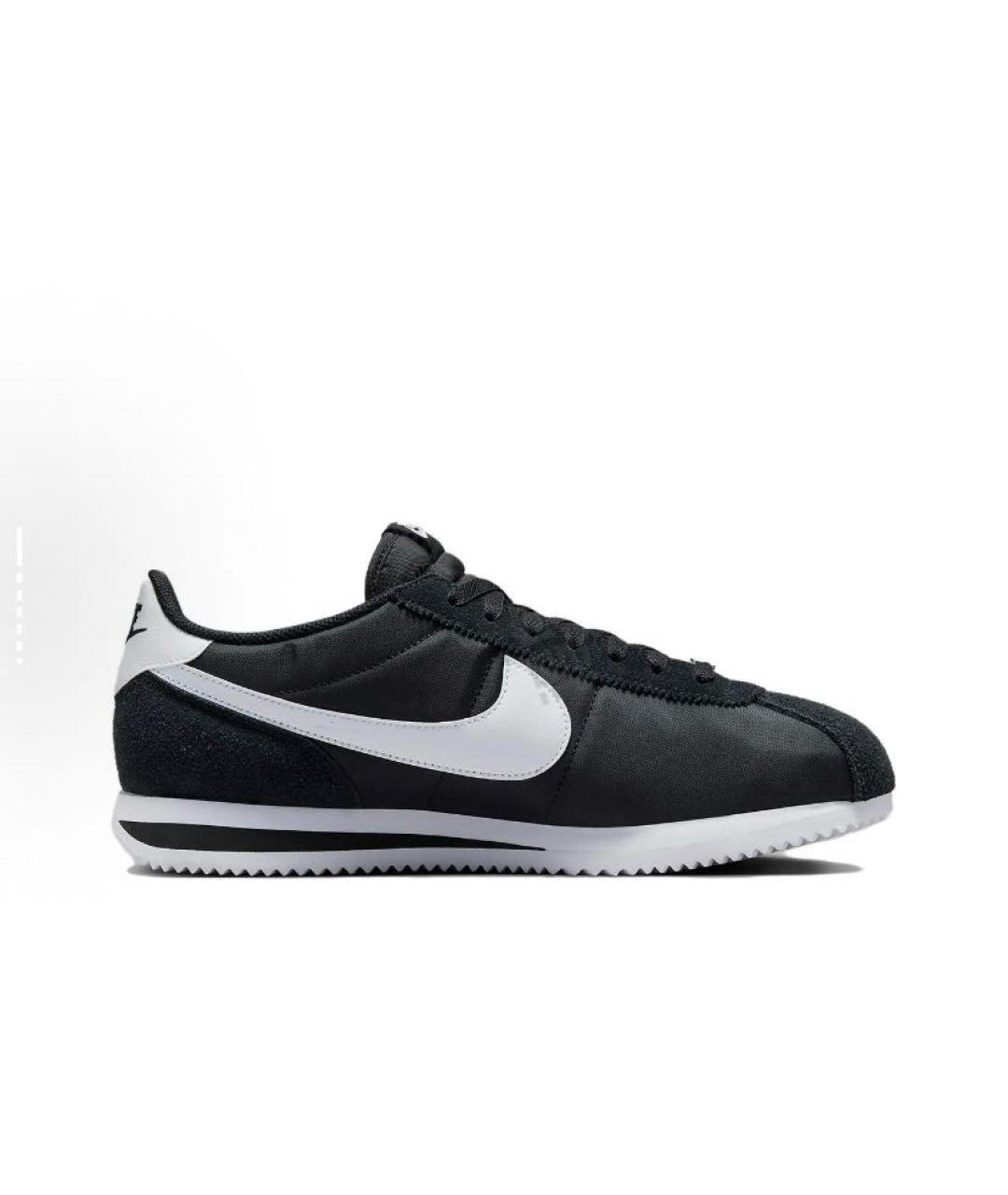 NIKE Черные текстильные низкие кроссовки / кеды, фото 7