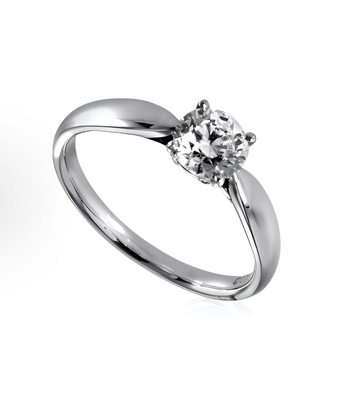 TIFFANY&CO Серебряное платиновое кольцо, фото 9
