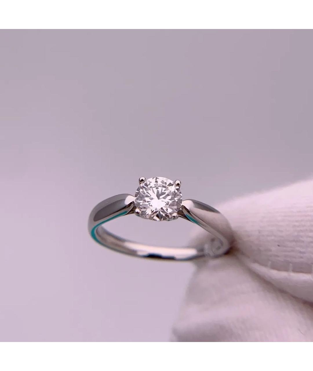 TIFFANY&CO Серебряное платиновое кольцо, фото 3