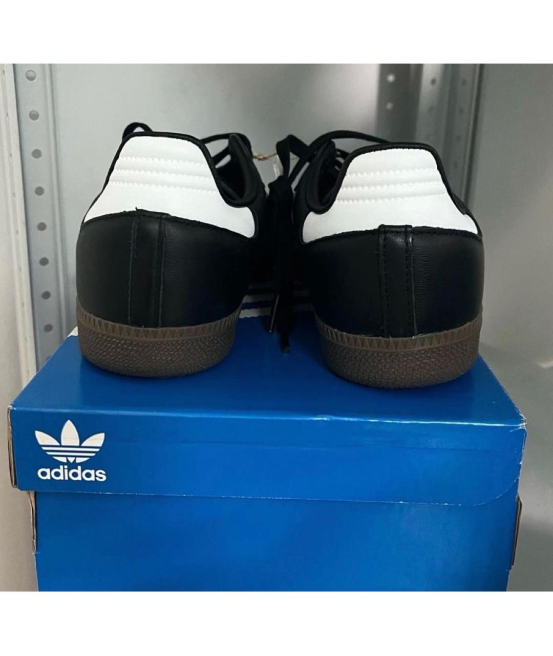 ADIDAS Черные низкие кроссовки / кеды, фото 3