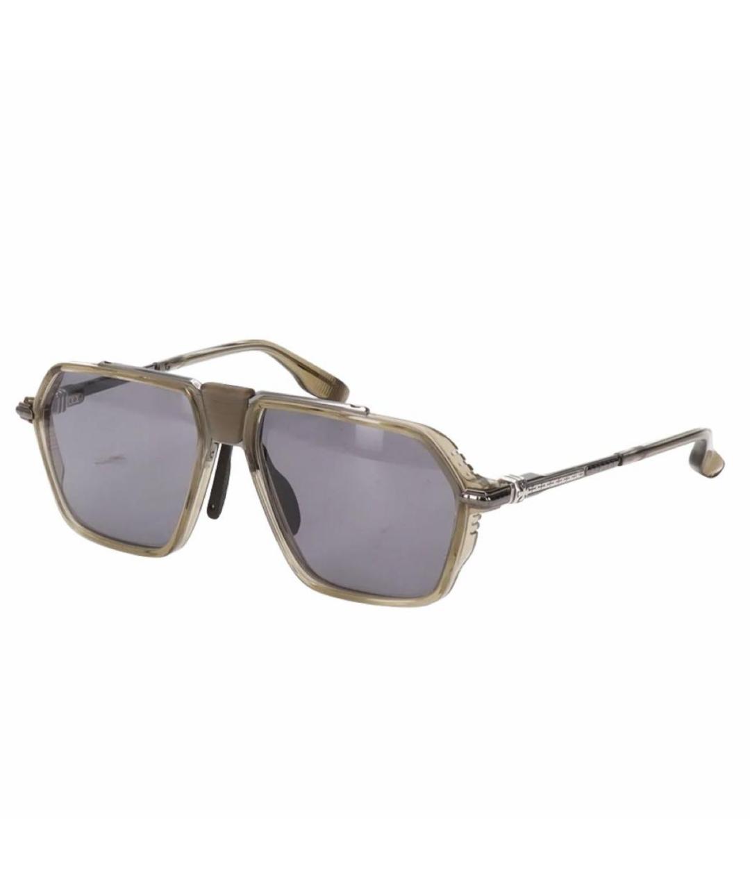 CHROME HEARTS Антрацитовые солнцезащитные очки, фото 1