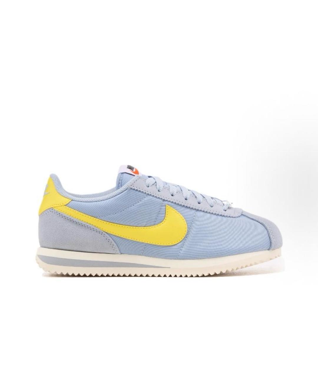 NIKE Голубые текстильные низкие кроссовки / кеды, фото 6