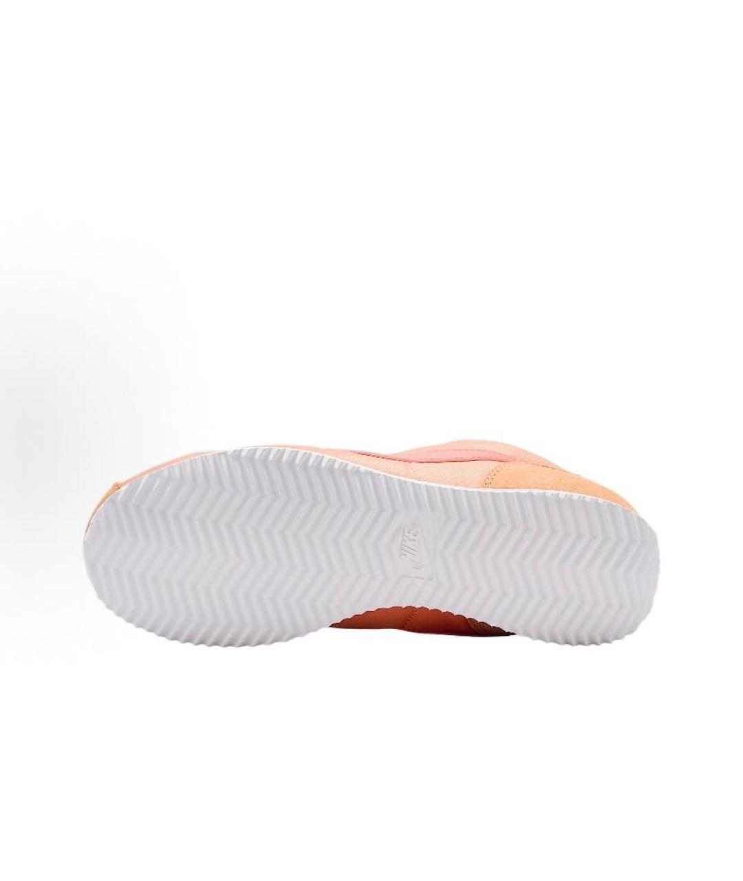 NIKE Коралловые текстильные низкие кроссовки / кеды, фото 6