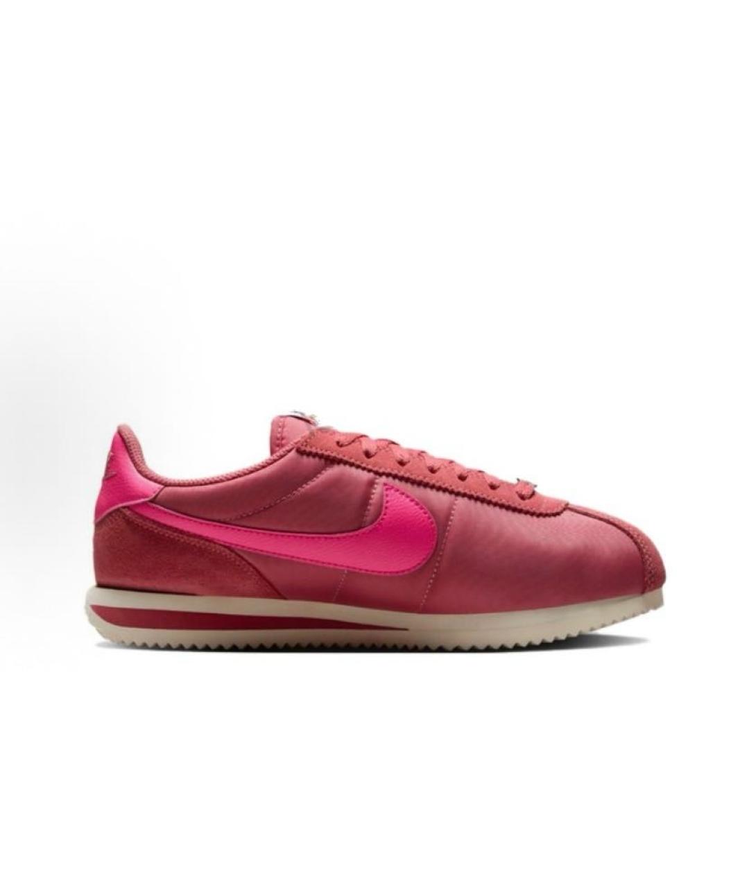 NIKE Красные текстильные низкие кроссовки / кеды, фото 6