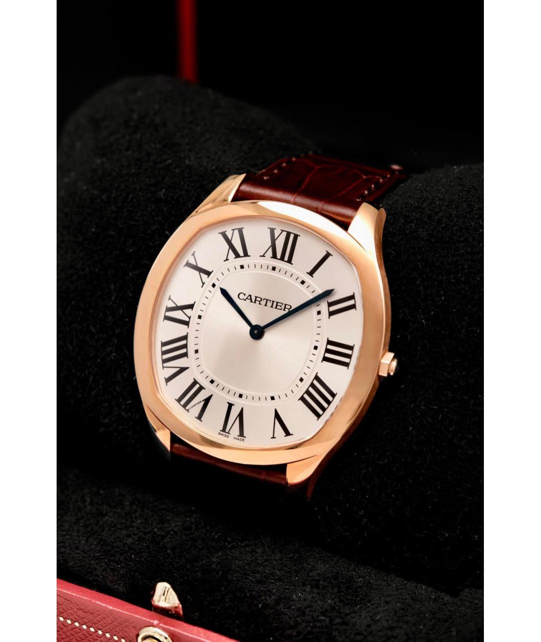 CARTIER Золотые часы из розового золота, фото 3
