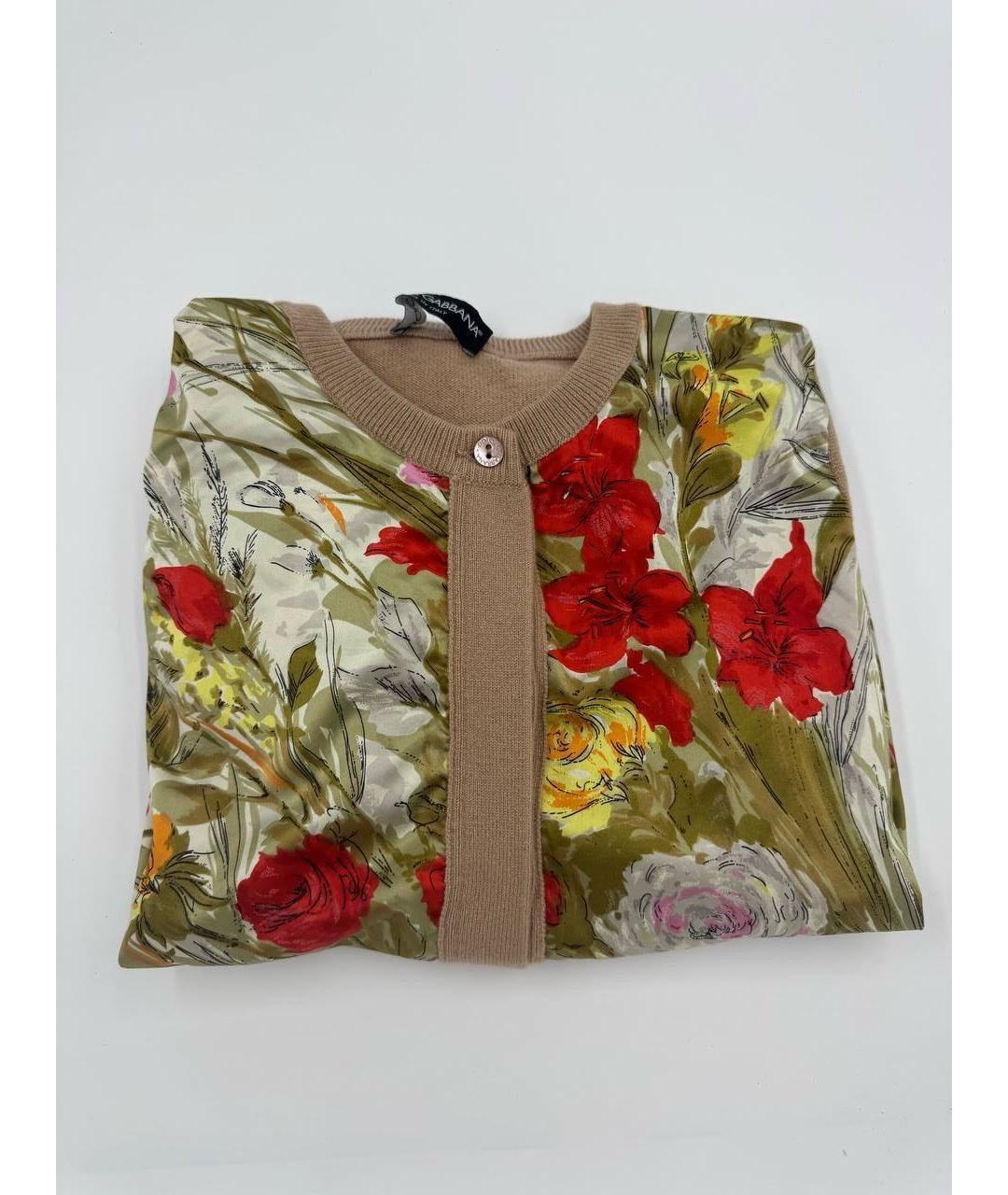 DOLCE&GABBANA Бежевый кардиган, фото 2
