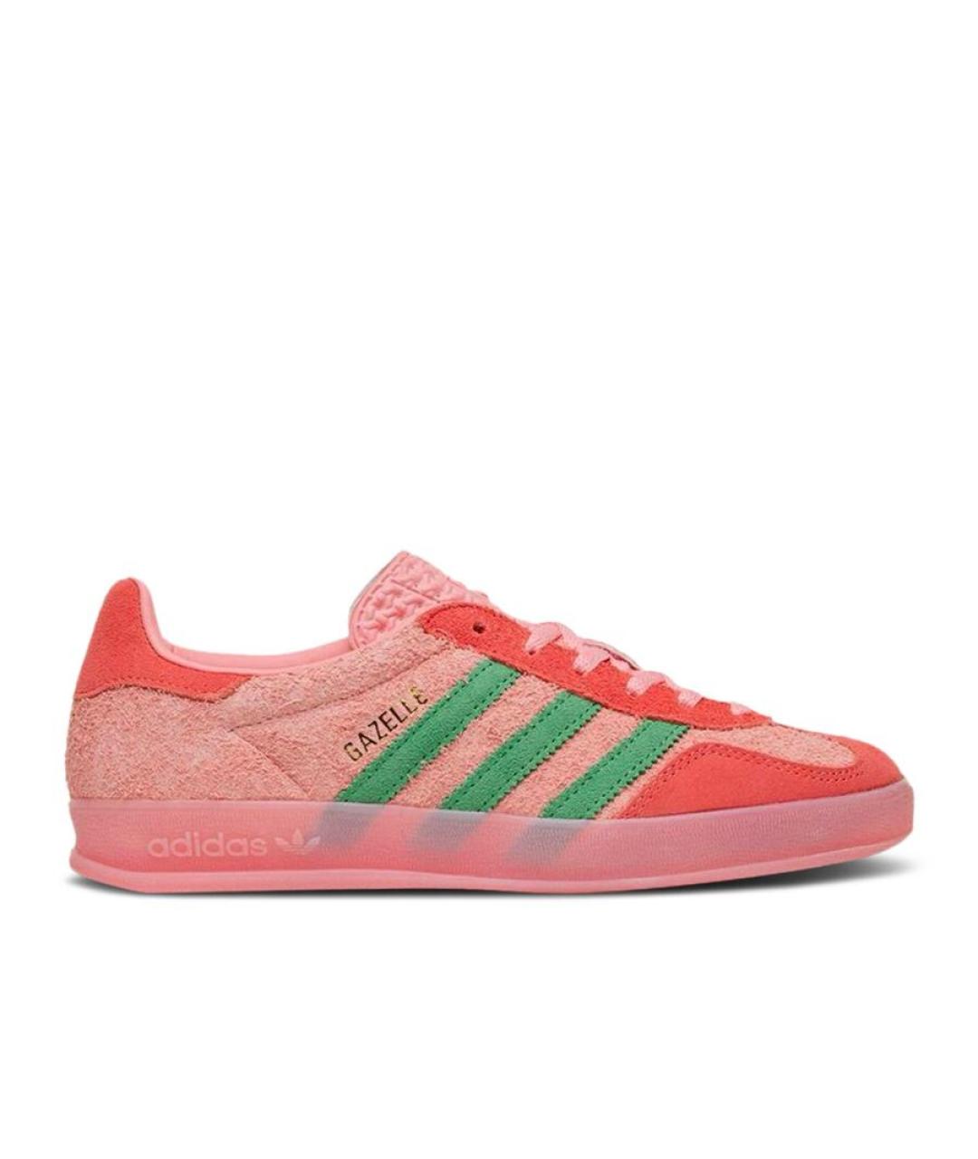 ADIDAS Розовые замшевые кеды, фото 1