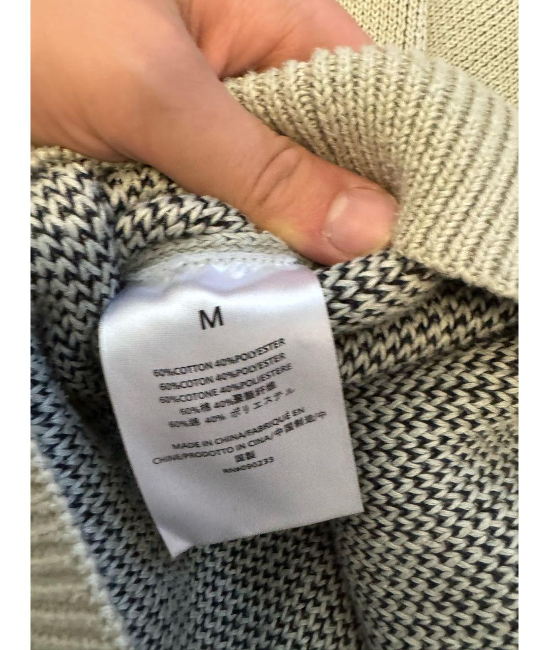 FEAR OF GOD ESSENTIALS Голубой хлопко-эластановый джемпер / свитер, фото 4