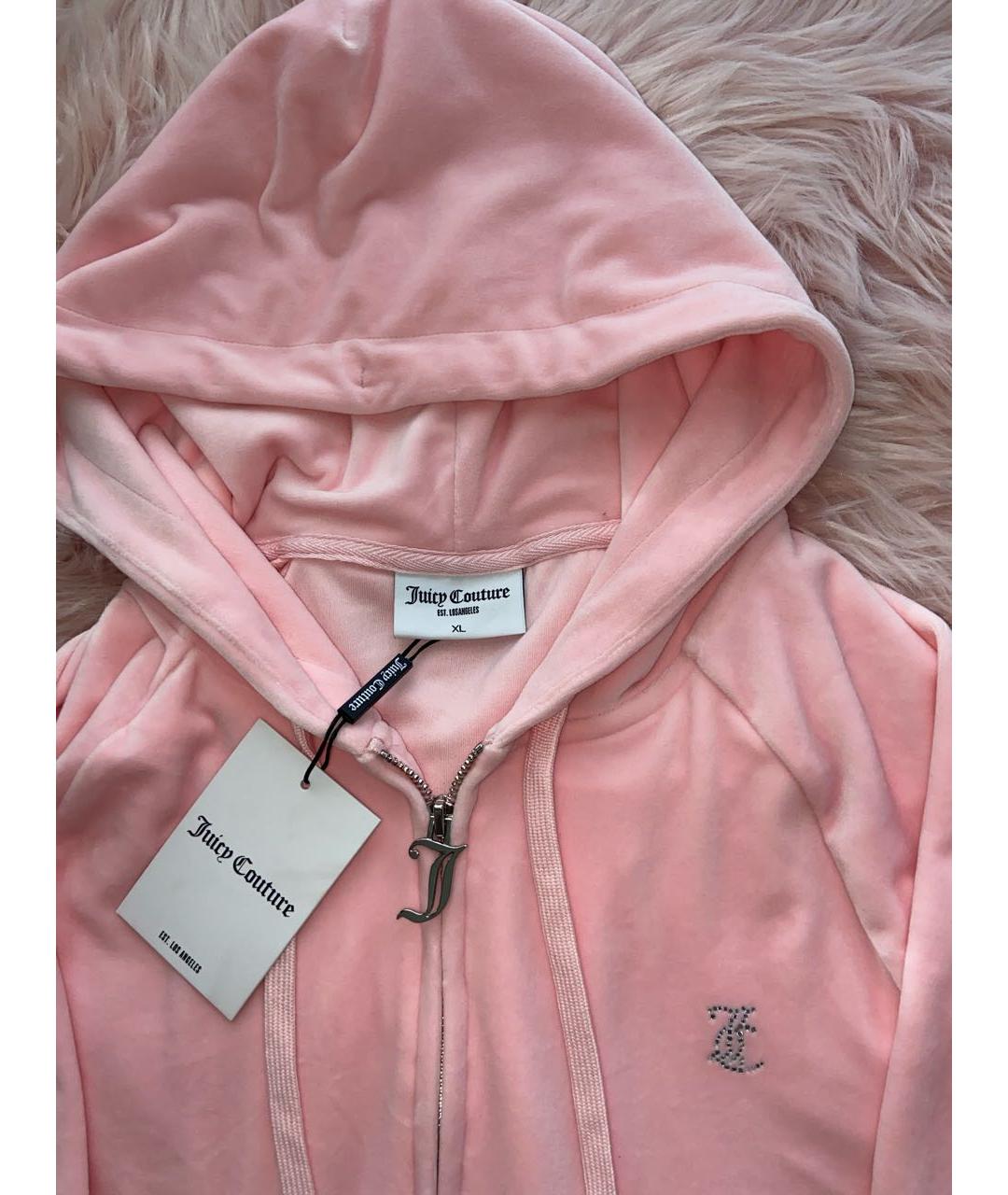 JUICY COUTURE Розовый полиэстеровый спортивные костюмы, фото 3