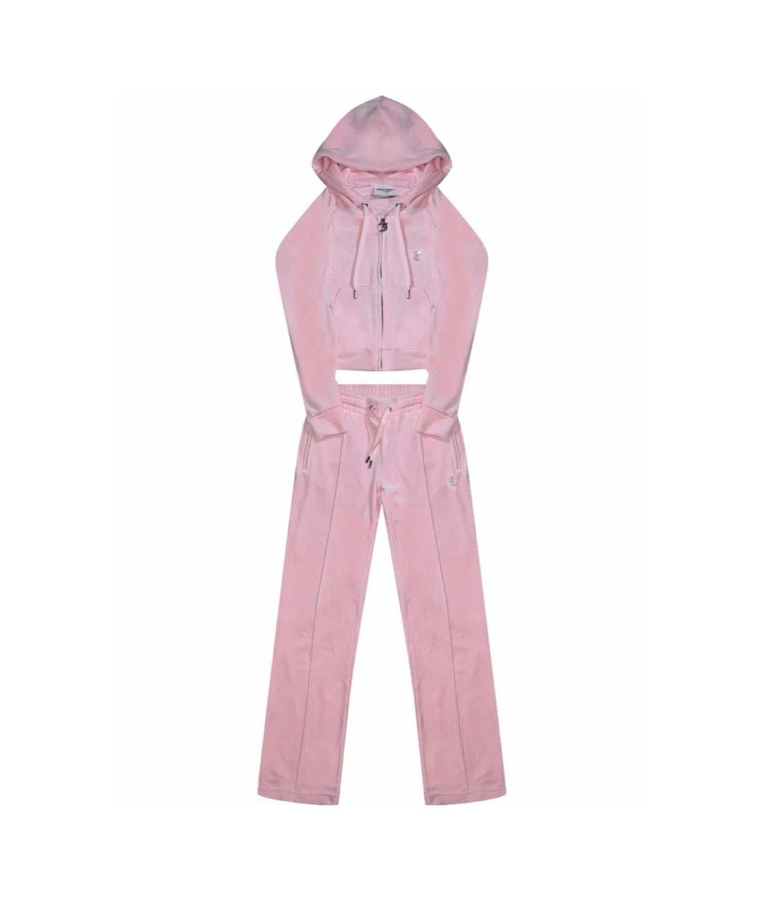 JUICY COUTURE Розовый полиэстеровый спортивные костюмы, фото 9