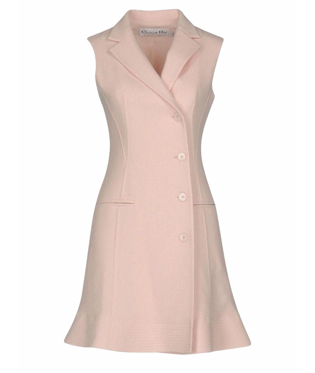 CHRISTIAN DIOR Розовое повседневное платье, фото 1
