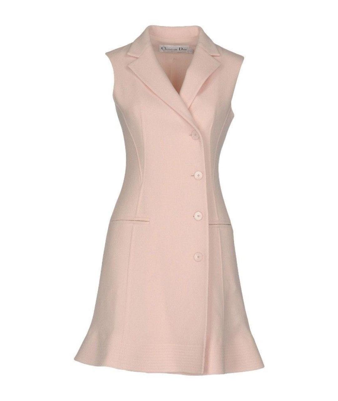 CHRISTIAN DIOR Розовое повседневное платье, фото 6