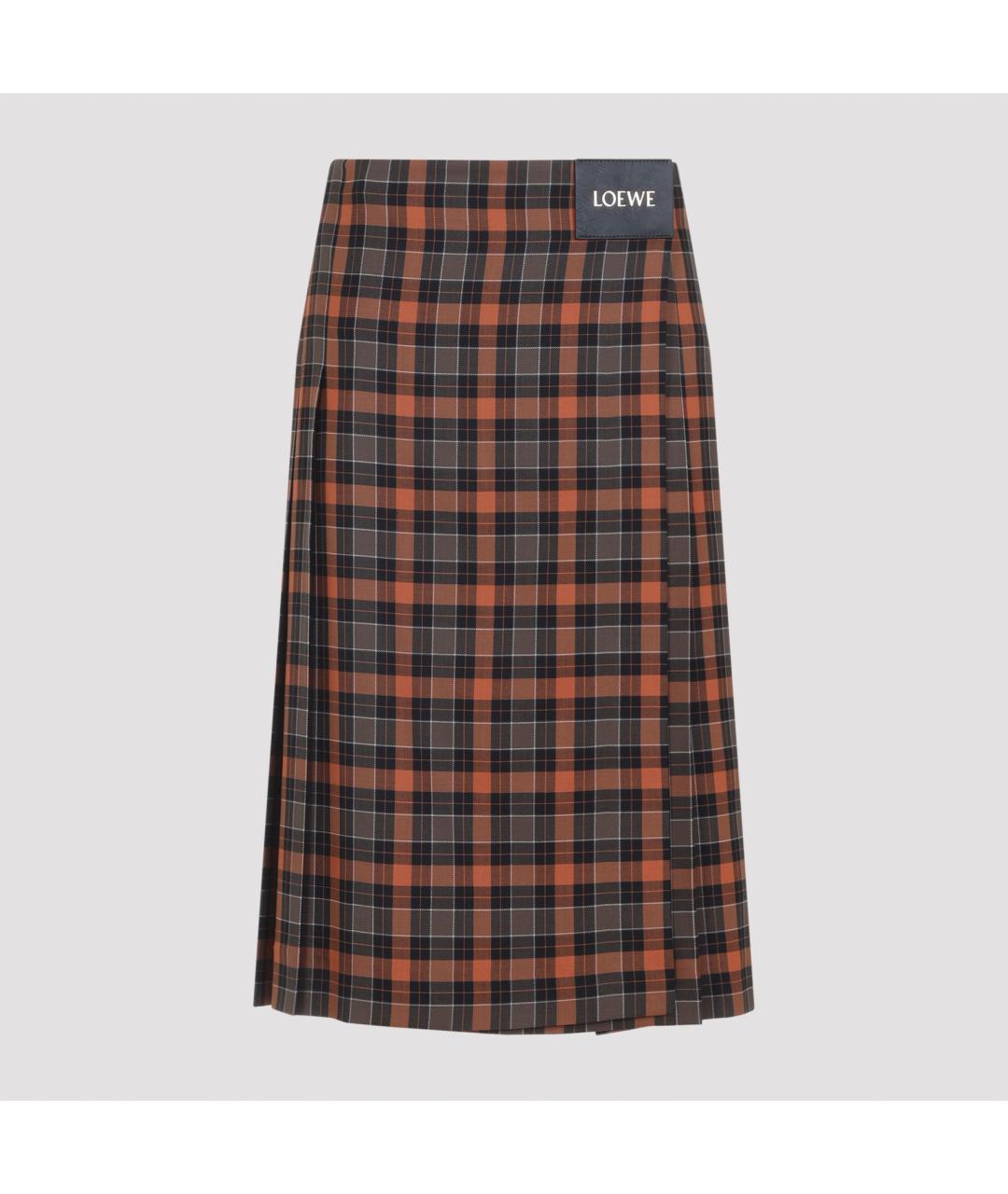 LOEWE Мульти юбка миди, фото 4