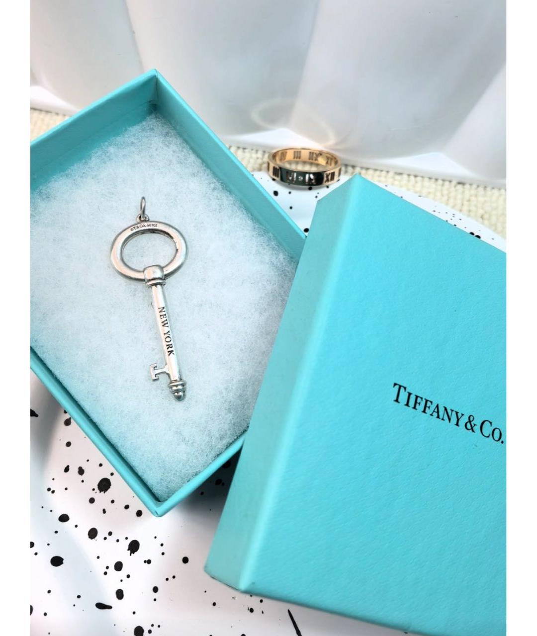 TIFFANY&CO Серебряная серебряная подвеска, фото 4