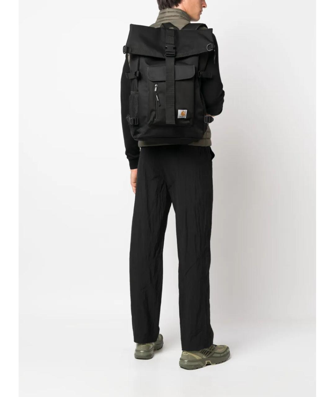 CARHARTT WIP Черный синтетический рюкзак, фото 4