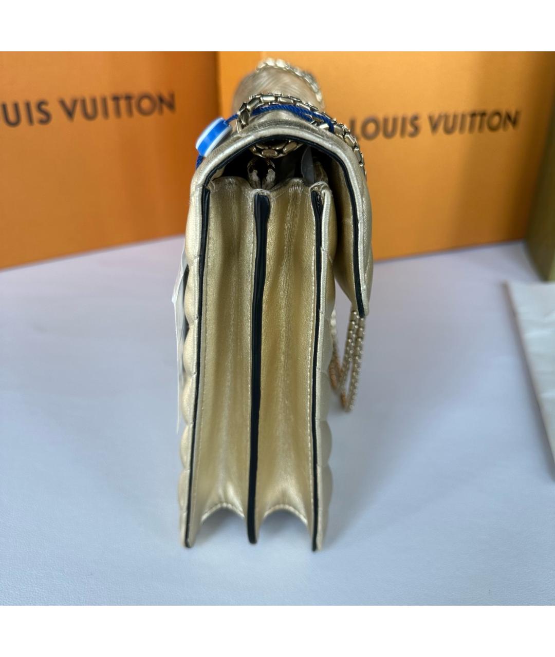BVLGARI Желтая кожаная сумка тоут, фото 4