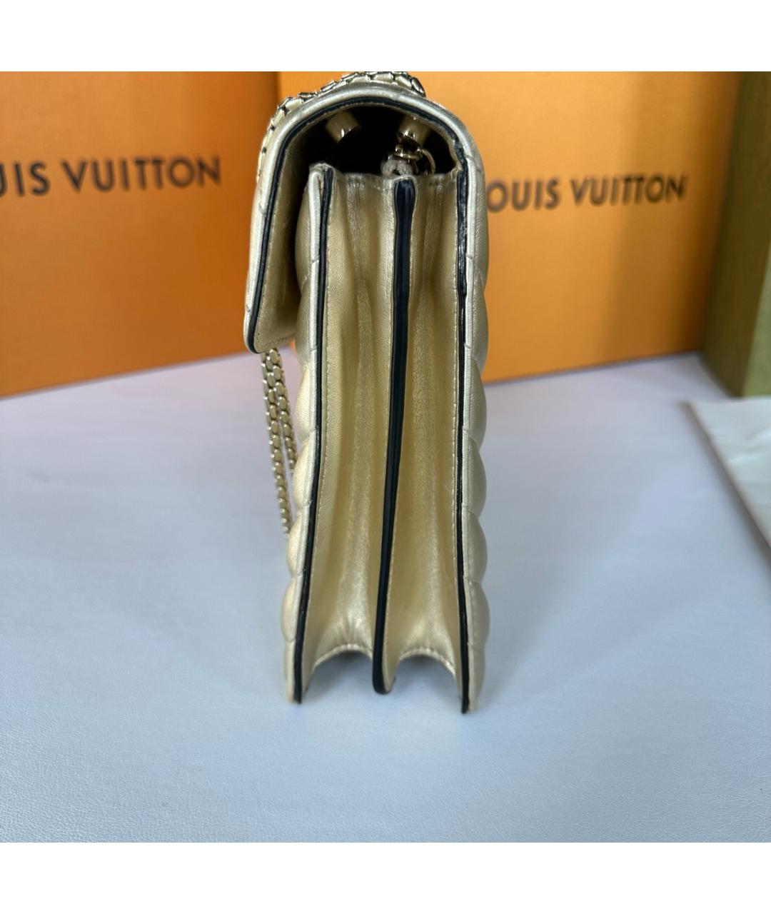 BVLGARI Желтая кожаная сумка тоут, фото 3
