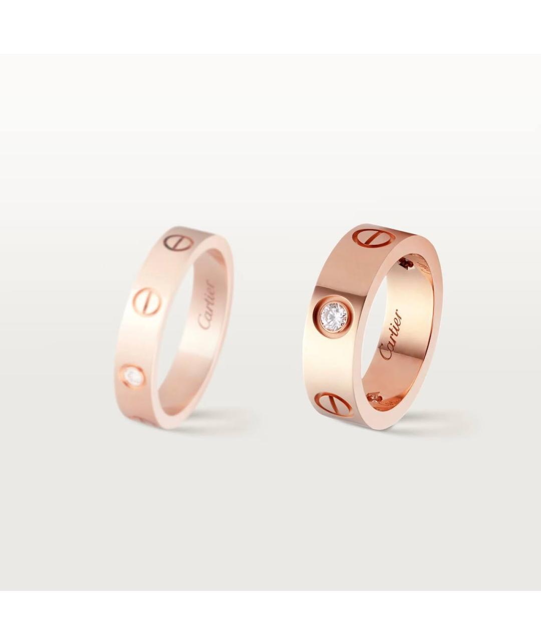 CARTIER Золотое кольцо из розового золота, фото 6